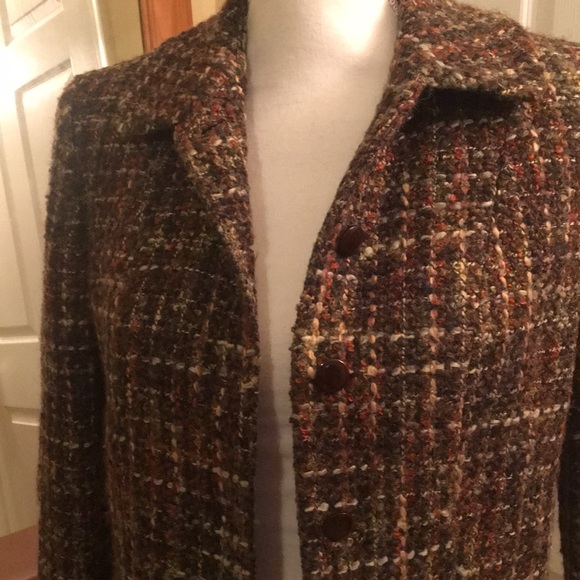 Nipped in waist tweed jacket so chic! - Picture 7 of 8